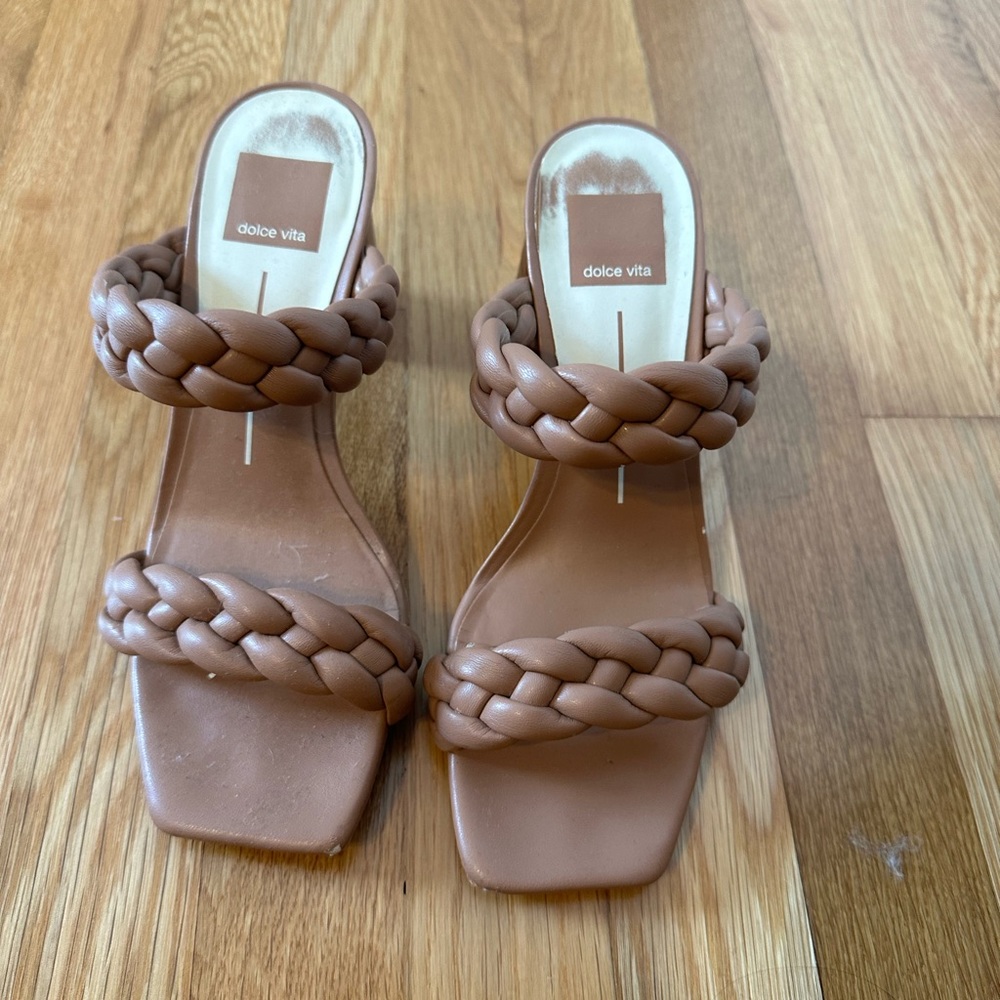 Dolce Vita Paily braided heels